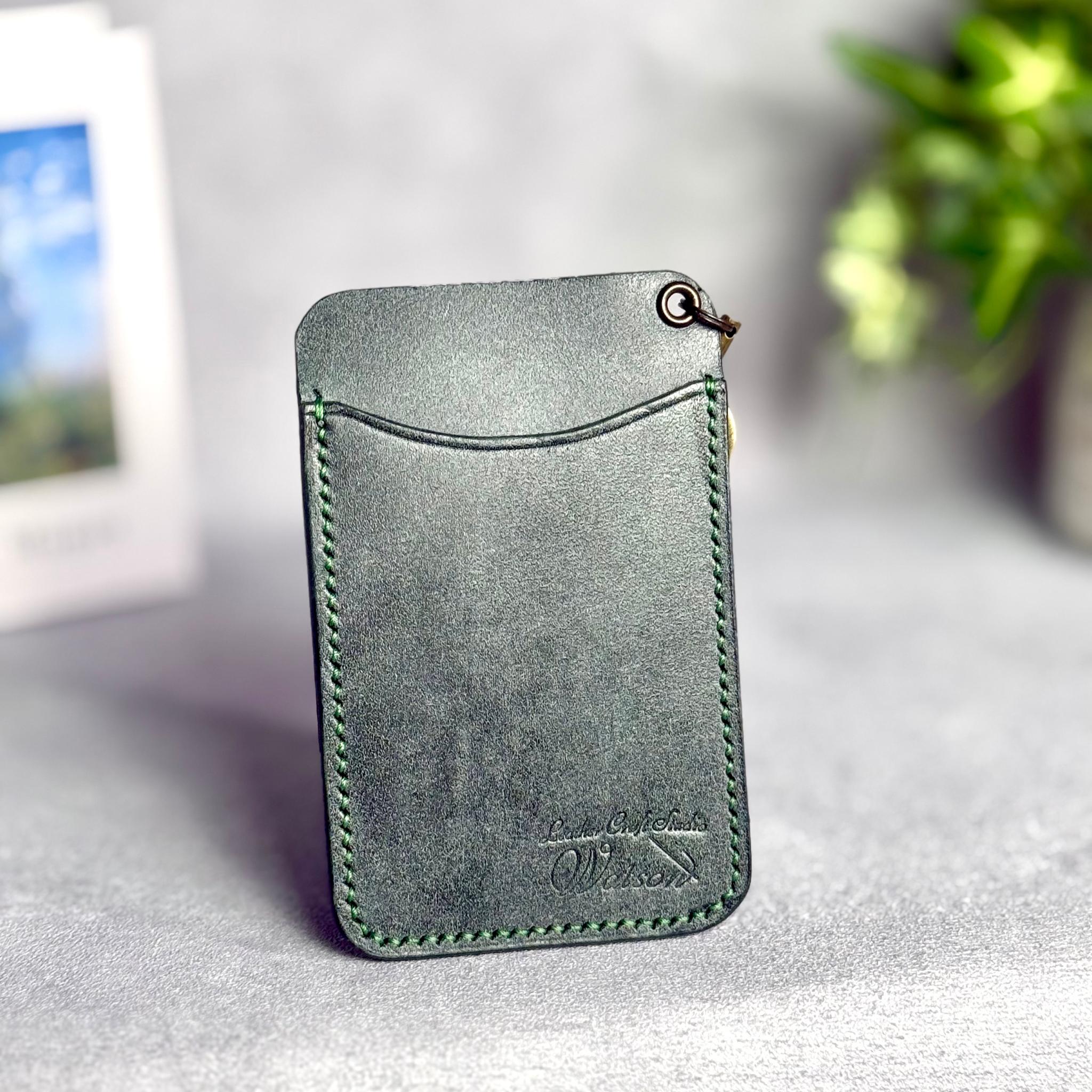 育つ革で作ったあなたの努力が見えるパスケース | 2枚目